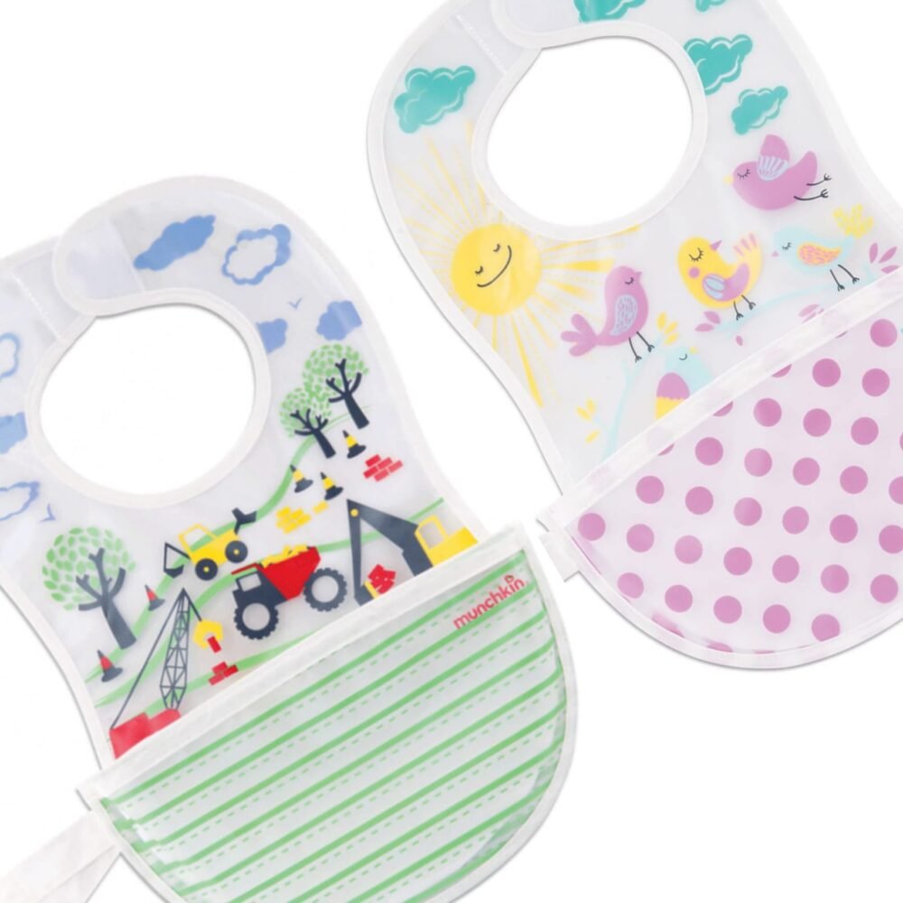 Babero Impermeable c/bolsillo Munchkin - Imagen 2