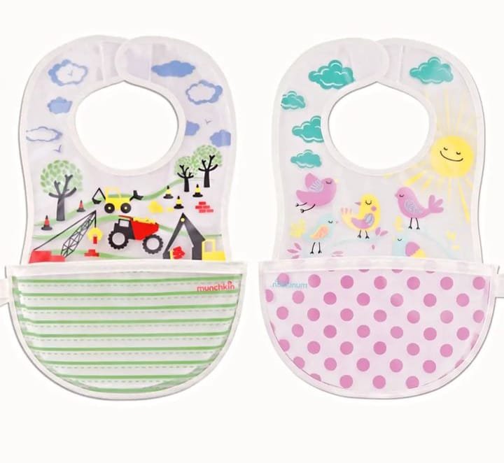 Babero Impermeable c/bolsillo Munchkin
