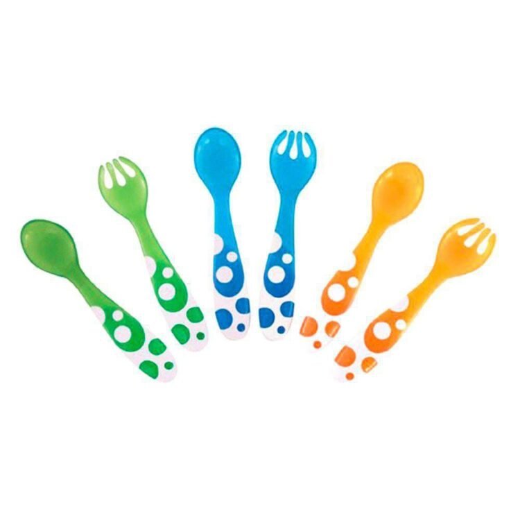 Set tenedores y cucharas x6 MUNCHKIN