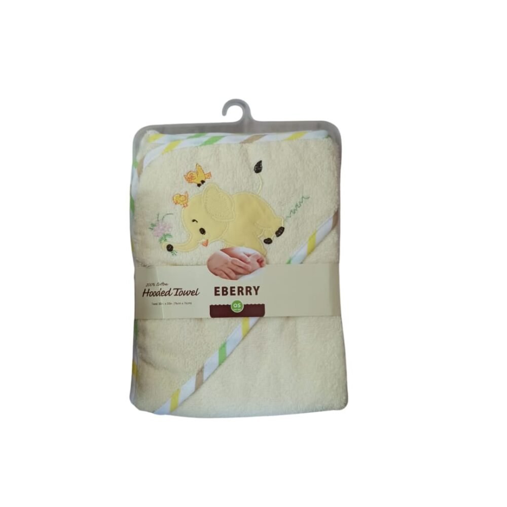 Toalla bordada con capucha - Imagen 2