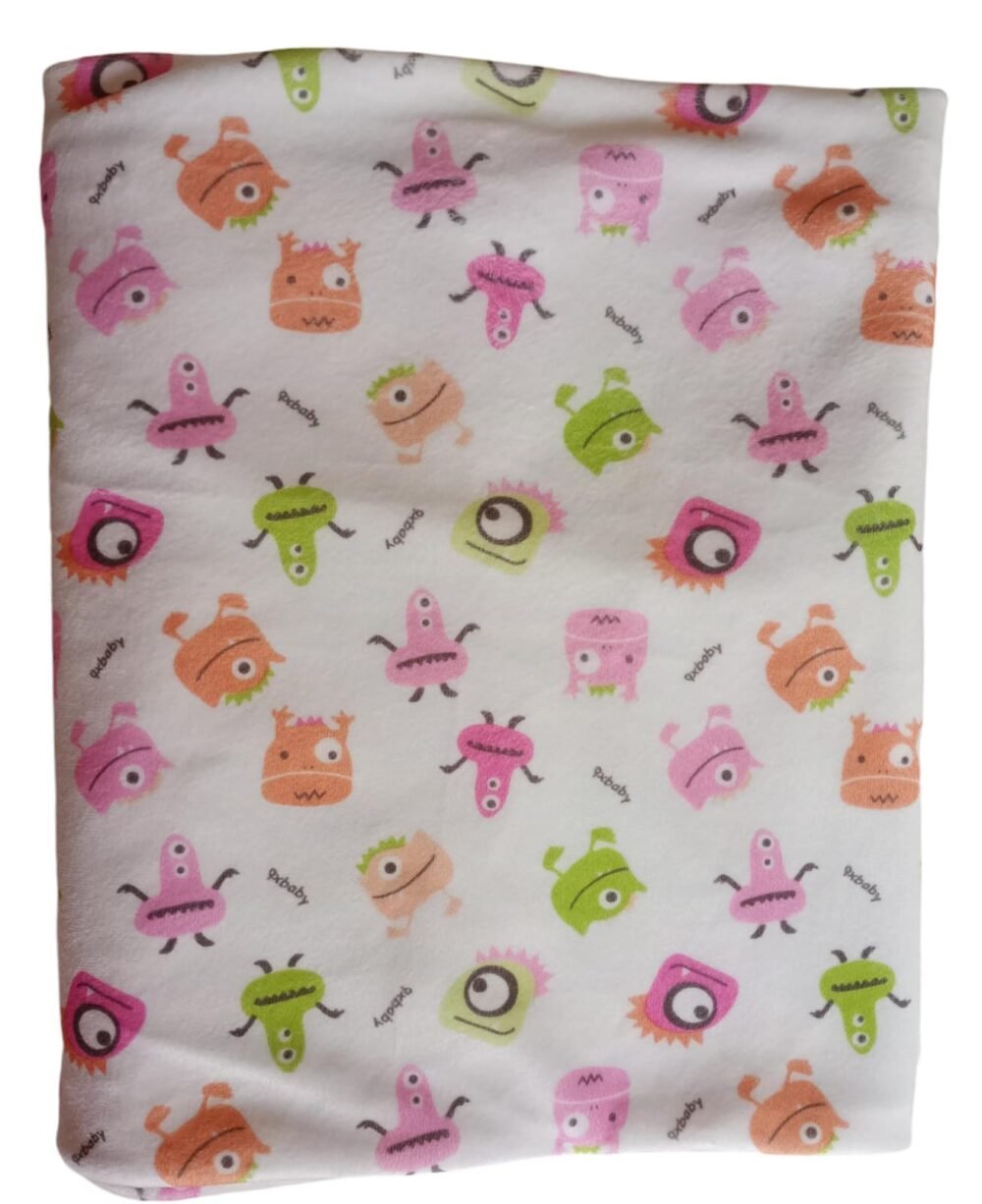 Manta Recibidor de algodon y plush - Imagen 6
