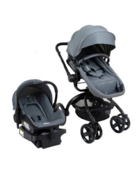 Coche con Moisés y baby silla   I-Giro INFANTI - GRIS