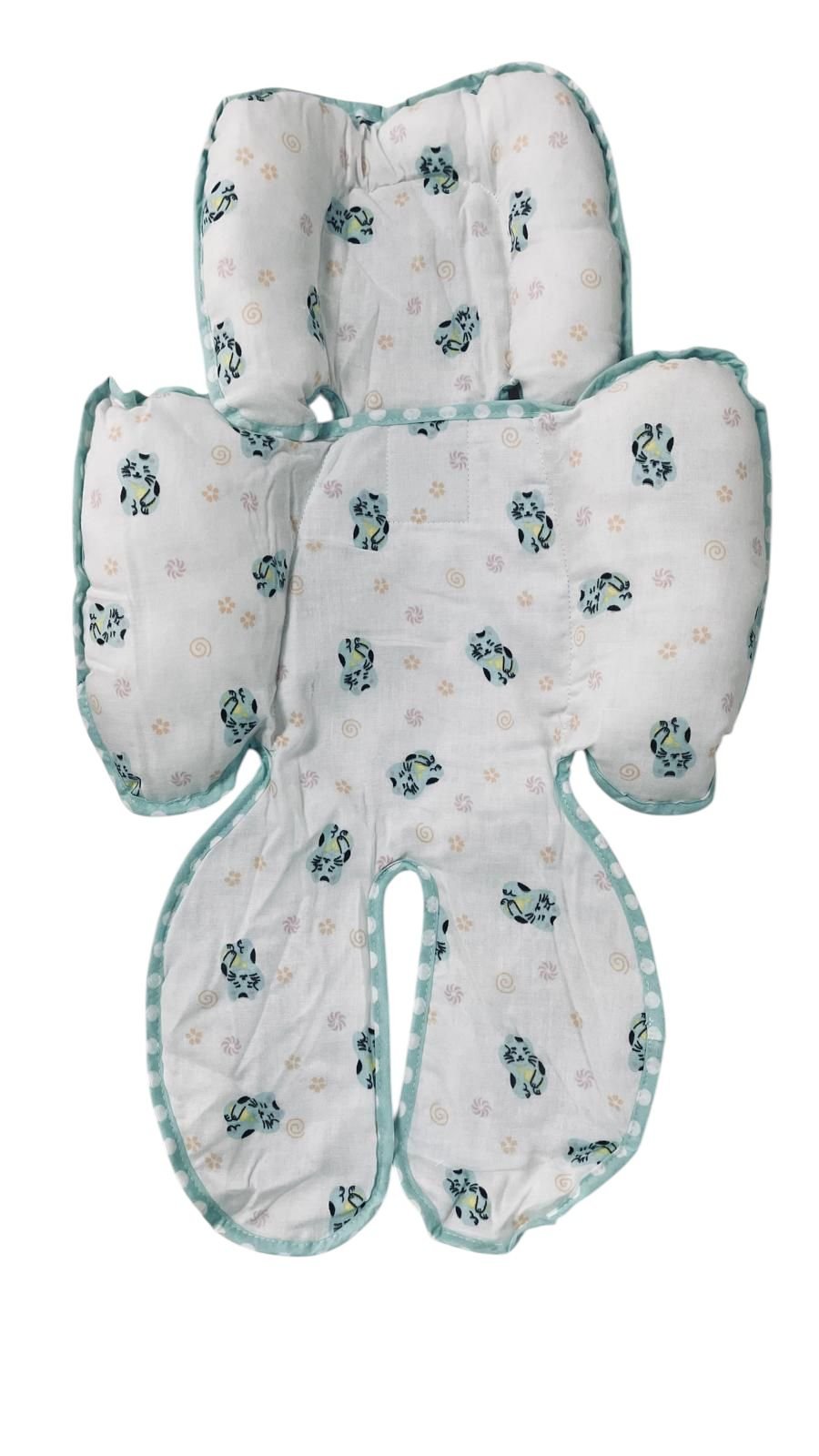 Soporte, reductor para cabeza y cuerpo para silla/coche muselina - Imagen 5