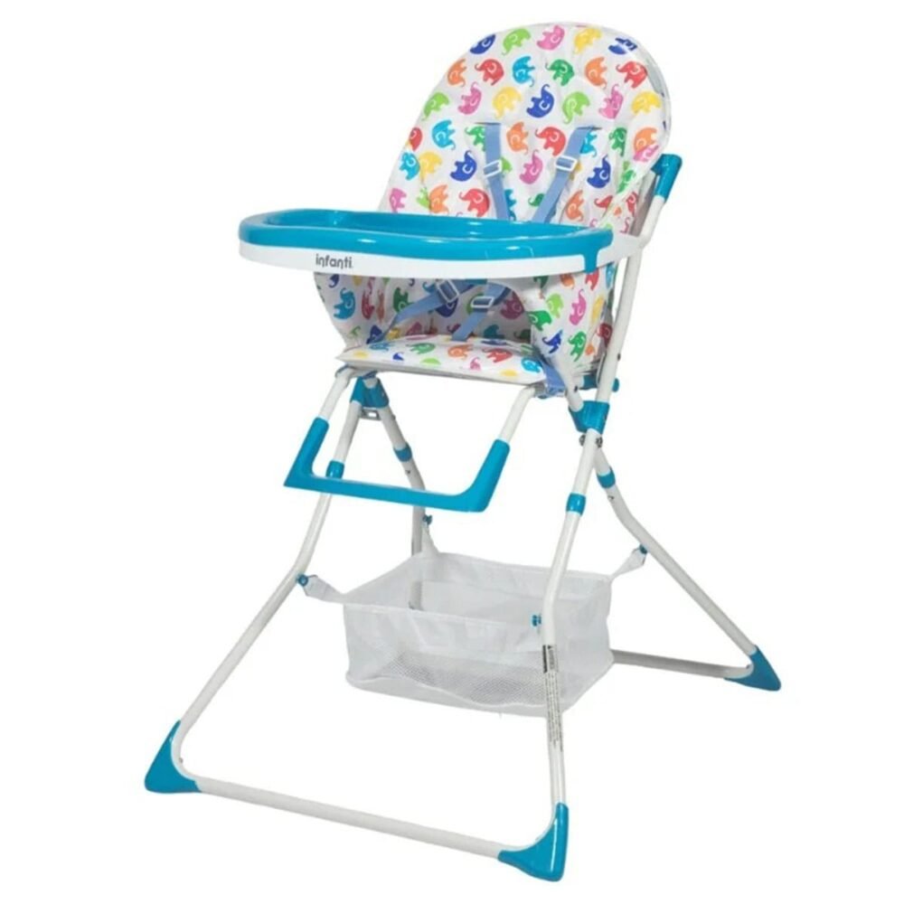 Silla de comer Candy - Infanti (Blue Elephants) - Imagen 8