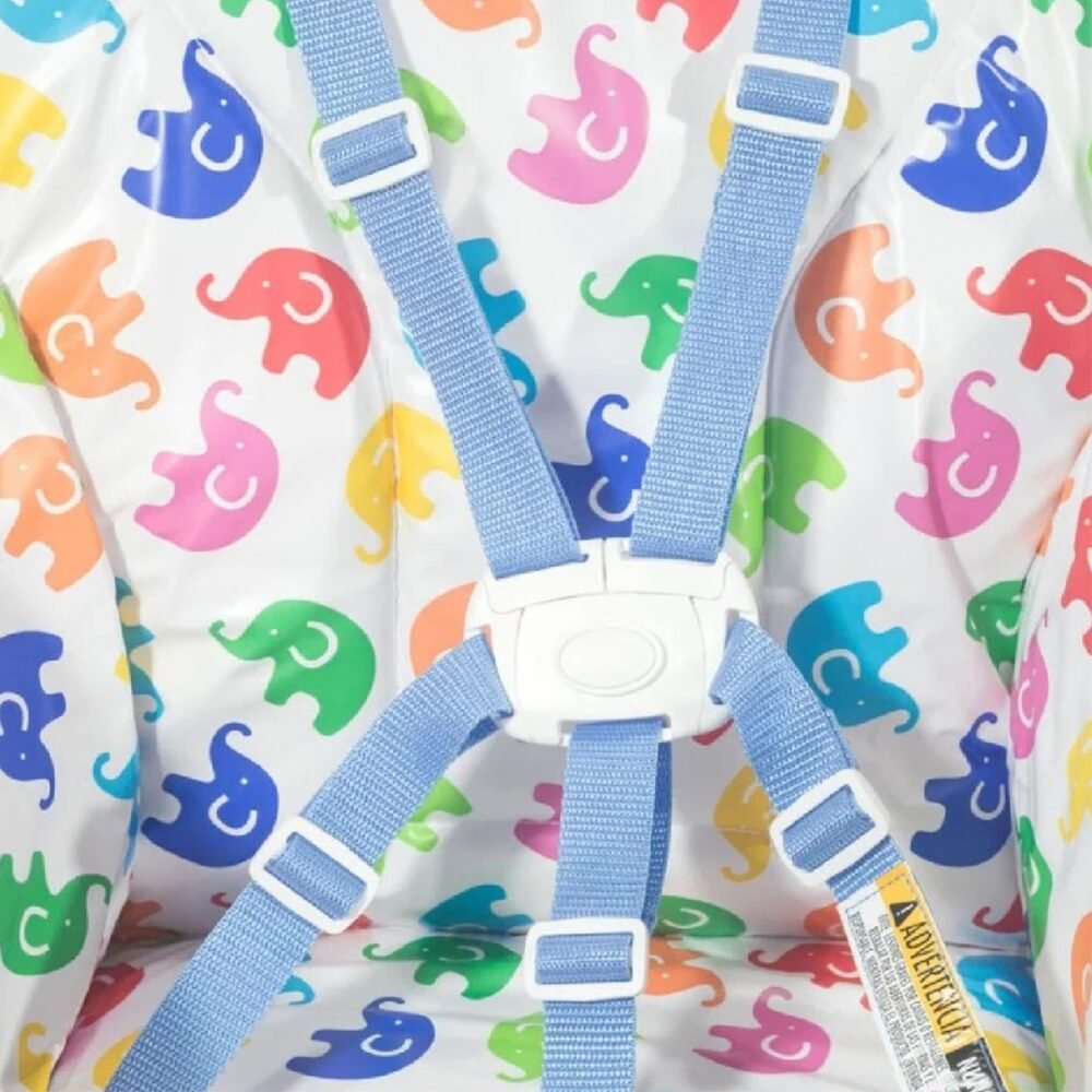 Silla de comer Candy - Infanti (Blue Elephants) - Imagen 6