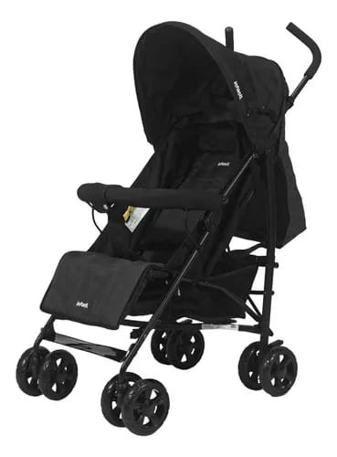 Coche Aike - INFANTI Plegado bastón- (GRIS/NEGRO)
