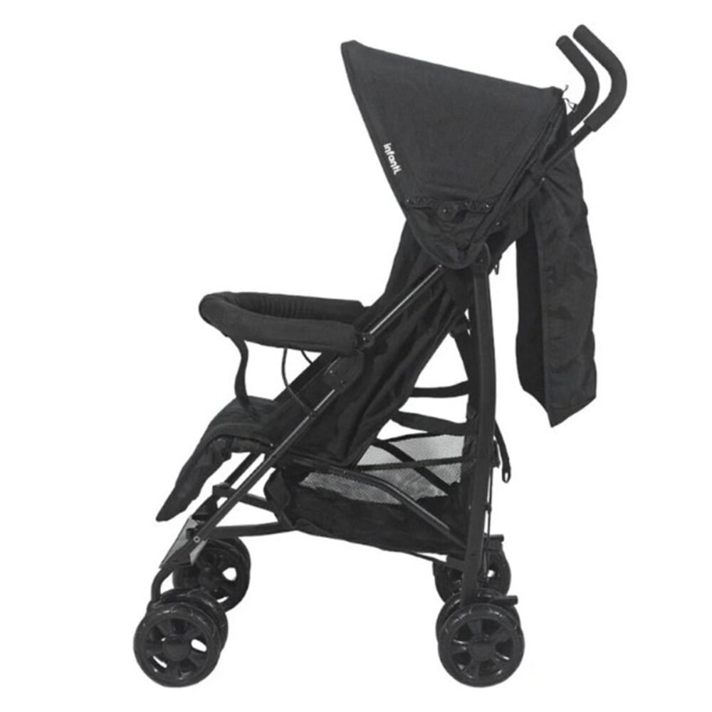 Coche Aike - INFANTI Plegado bastón- (GRIS/NEGRO) - Imagen 2