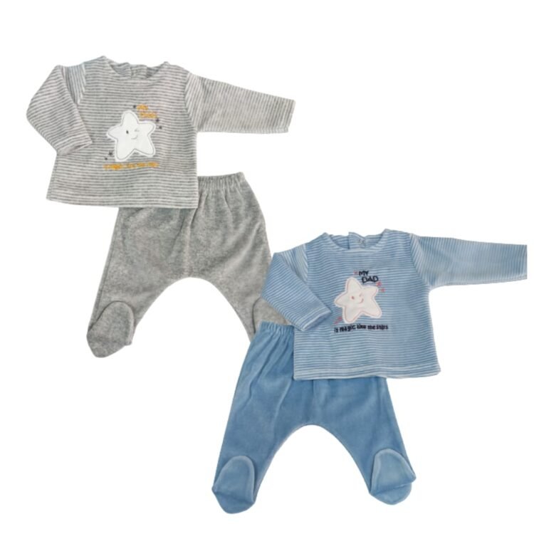 Conjunto dos piezas Buzo y Pelele Plush