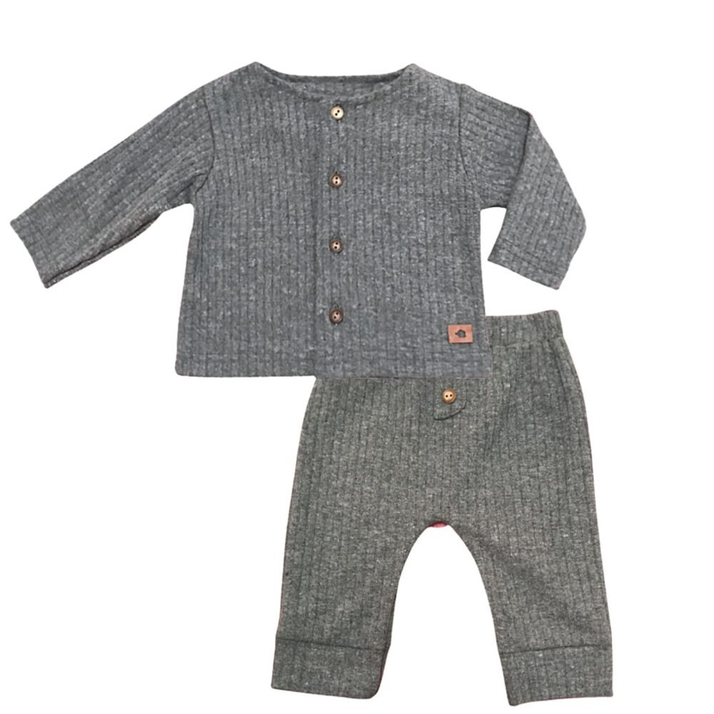 Conjunto dos piezas pantalón y bata