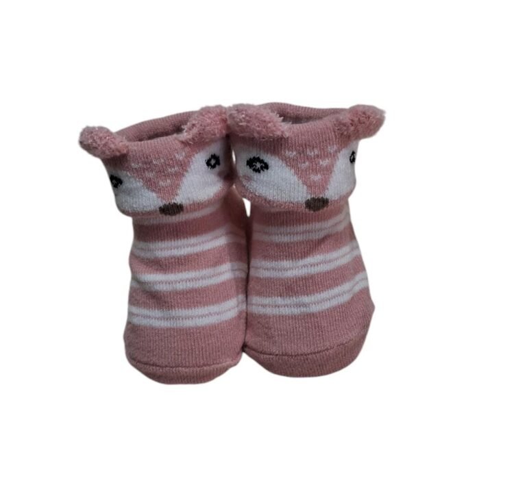 Medias de algodón animalito para recién nacido