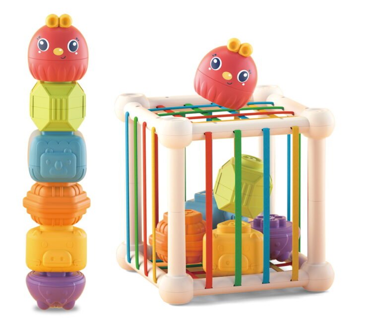 Cubo de encastre elásticos