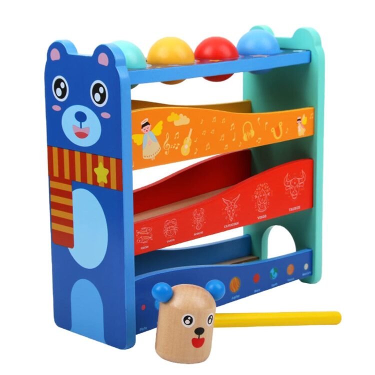 Juego martillo y pelotas