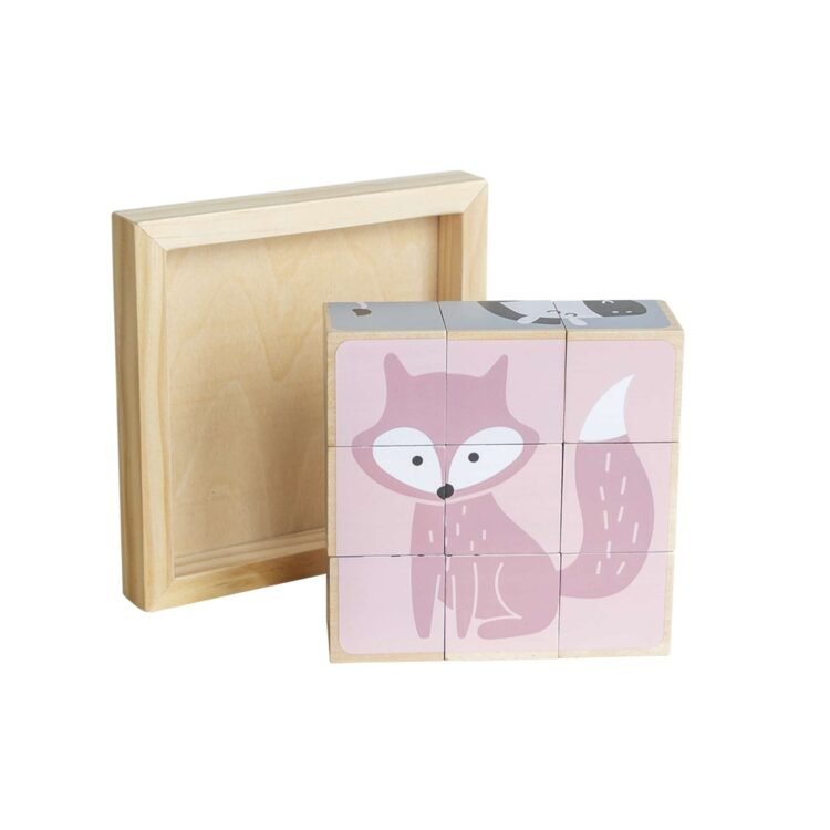 Bloques de madera - Puzzles 6 lados PolarB
