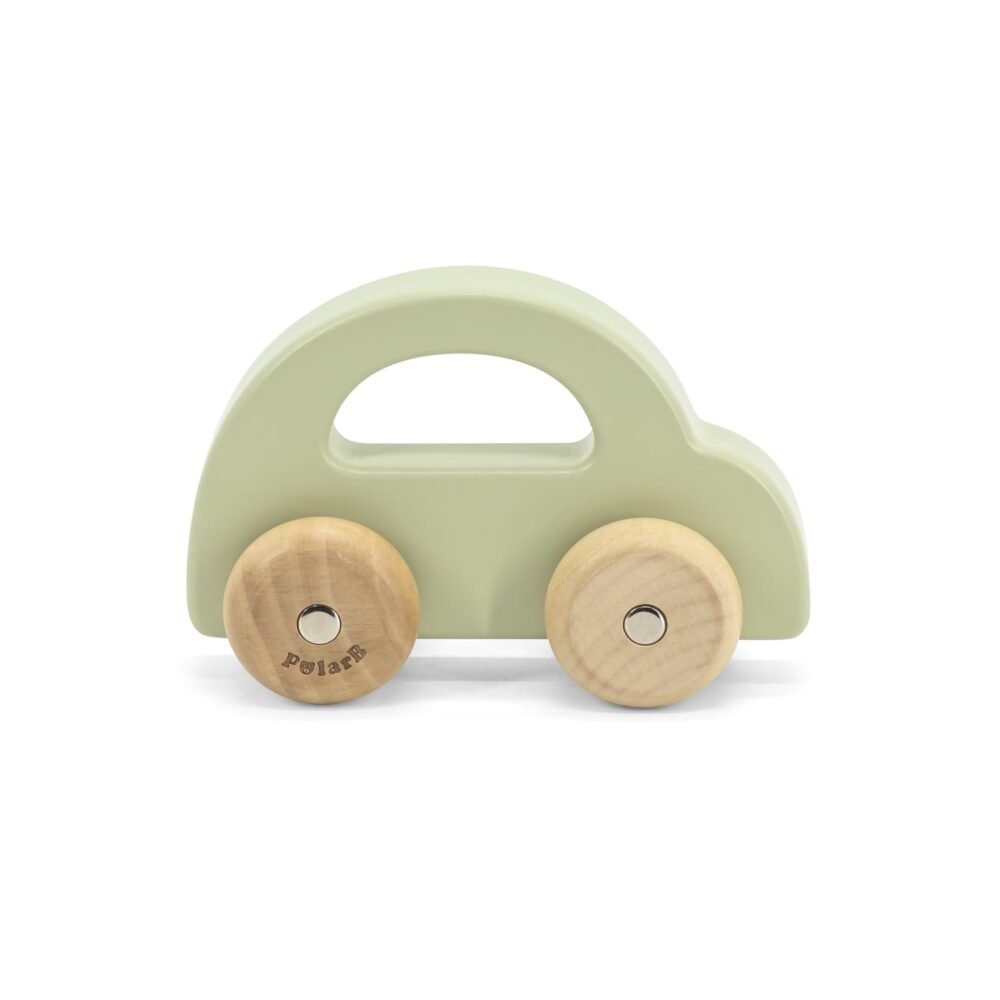 Auto de madera color pastel - Imagen 10