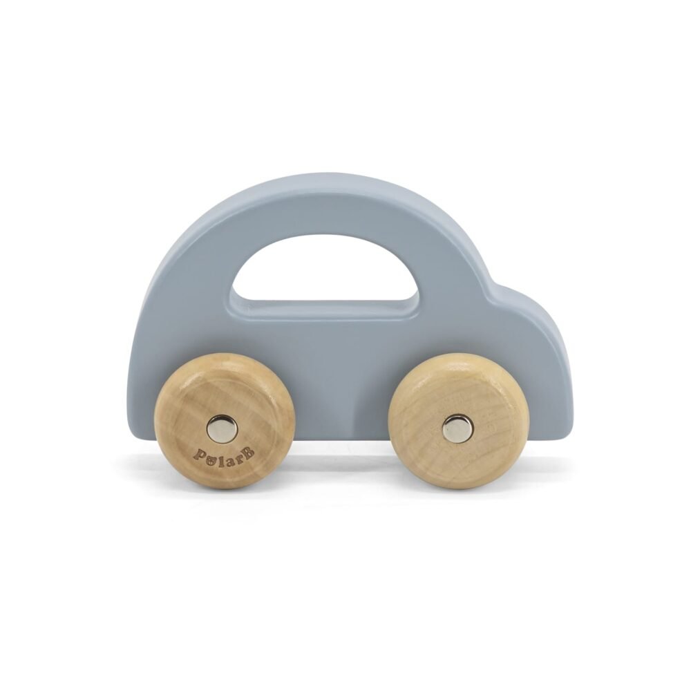 Auto de madera color pastel - Imagen 6