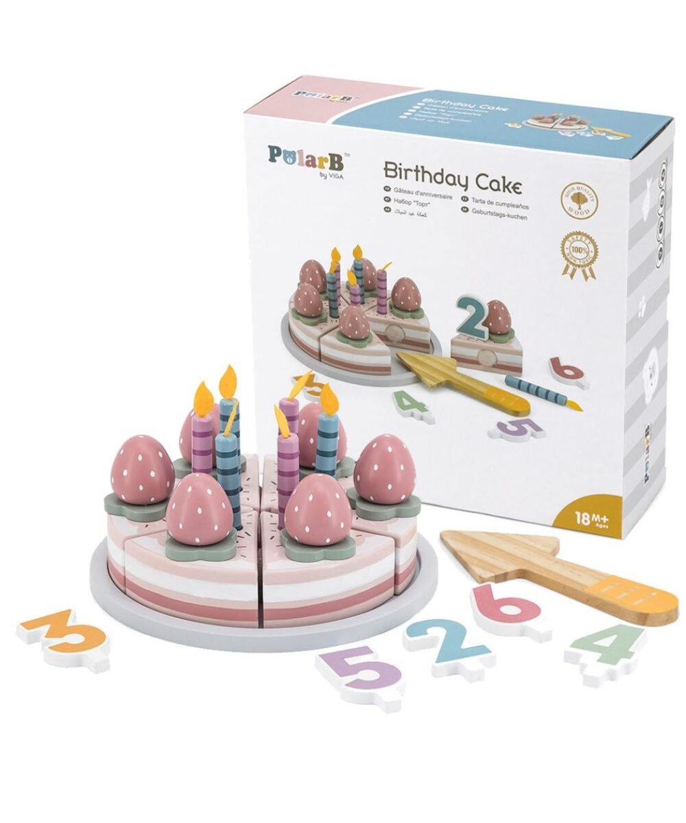 Torta de cumpleaños con accesorios PolarB - Imagen 2