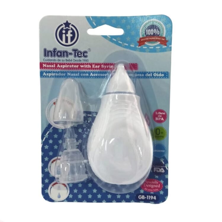 Aspirador Nasal con dos punteros