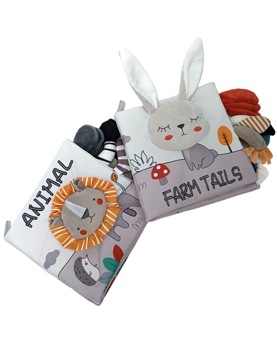 Libro Textil colitas de animales con diferentes texturas - Imagen 11