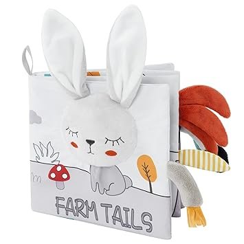 Libro Textil colitas de animales con diferentes texturas - Imagen 4