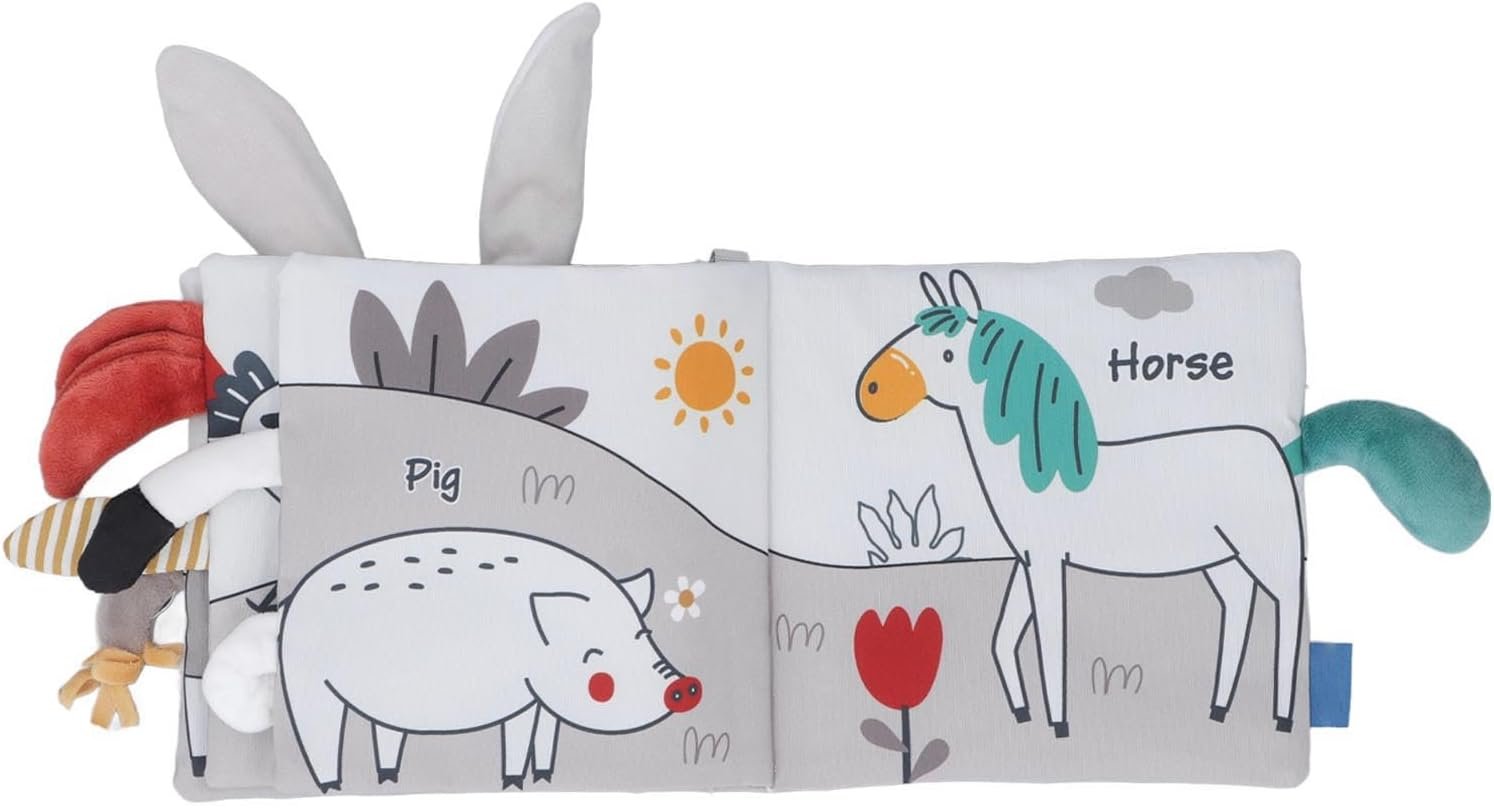 Libro Textil colitas de animales con diferentes texturas - Imagen 7