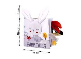 Libro Textil colitas de animales con diferentes texturas - Imagen 3