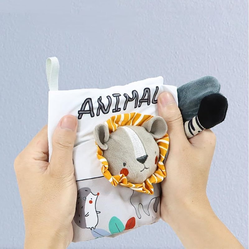 Libro Textil colitas de animales con diferentes texturas - Imagen 12