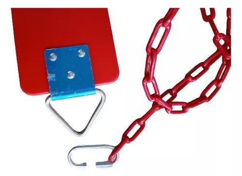 Hamaca columpio para niños con cadena incluida forrada. - Imagen 6