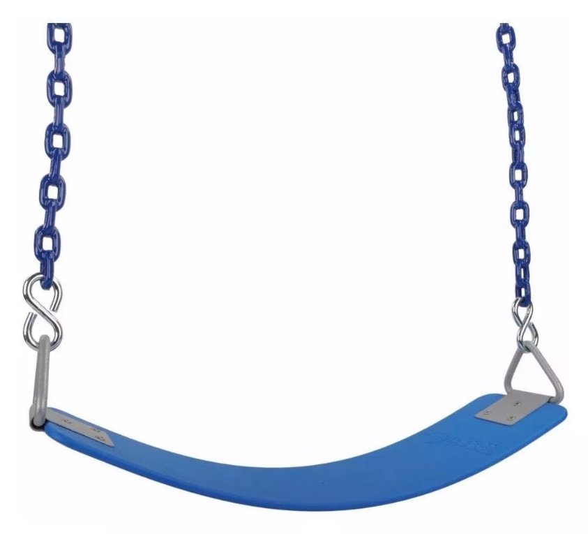 Hamaca columpio para niños con cadena incluida forrada. - Imagen 5