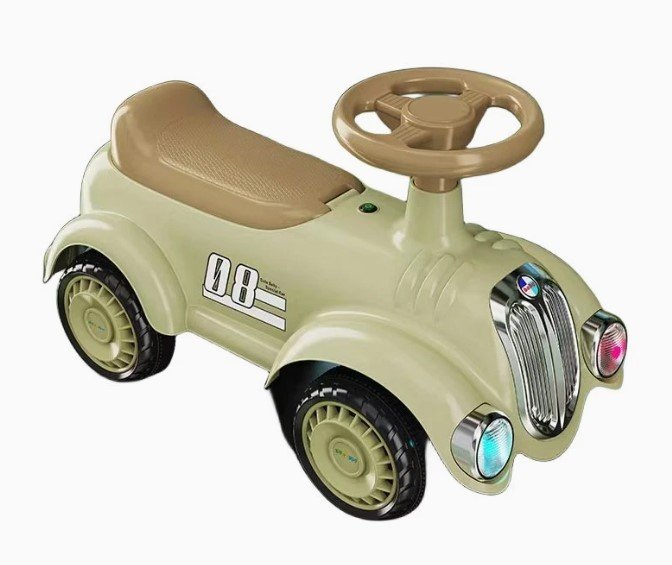 Buggy auto retro vintage colores pasteles