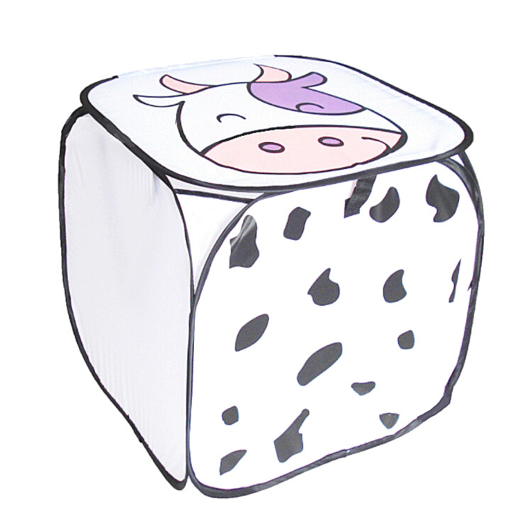 Canasto organizador para juguetes o ropa plegable colores brillantes