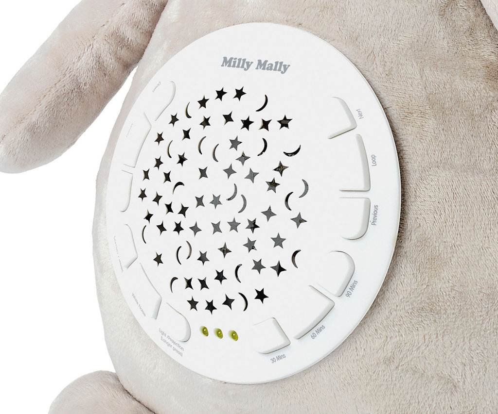 Proyector y veladora con luz y música Koala - Imagen 2