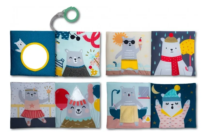 Libro sensorial - Que viste Paul? de Taf Toy - Imagen 3