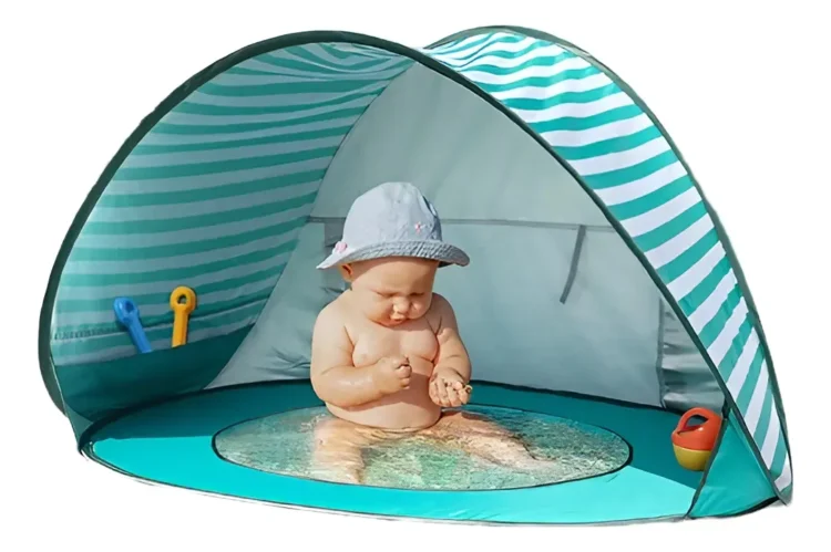 Carpa Piscina Inflable Con Filtro Uv Verde