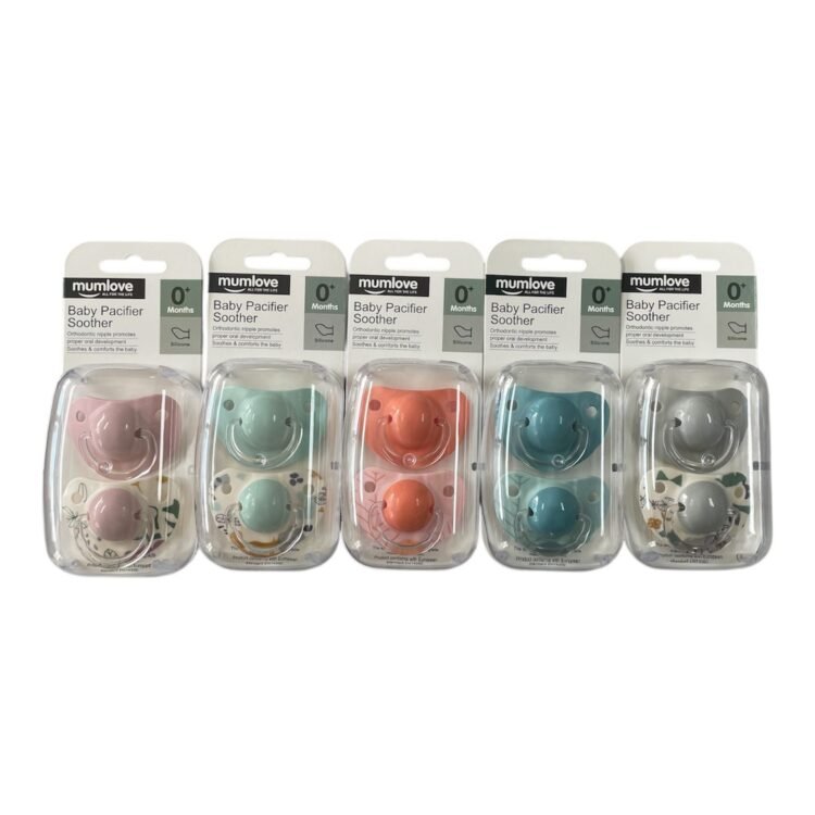 Chupete x2 anatómico talle 0-6 meses