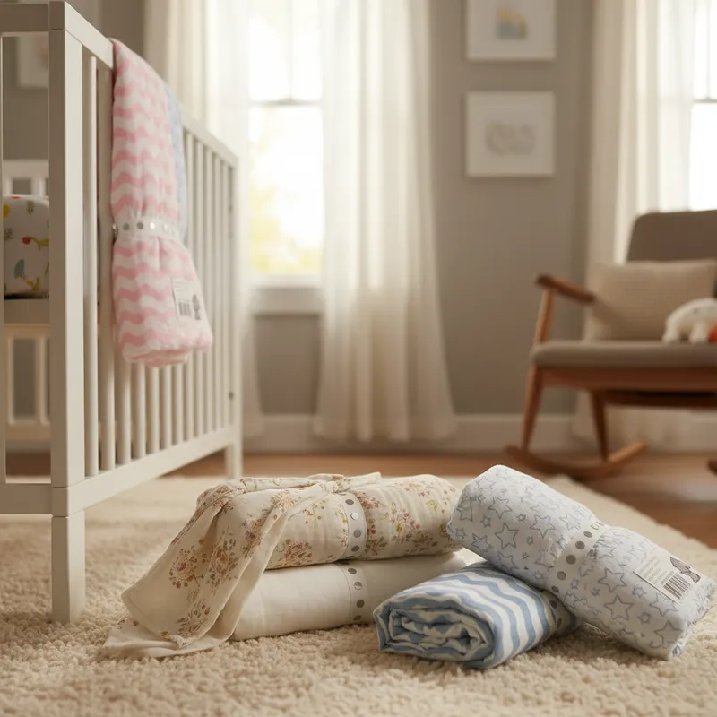 Manta recibidor de muselina x2 100% algodón XL - Imagen 2