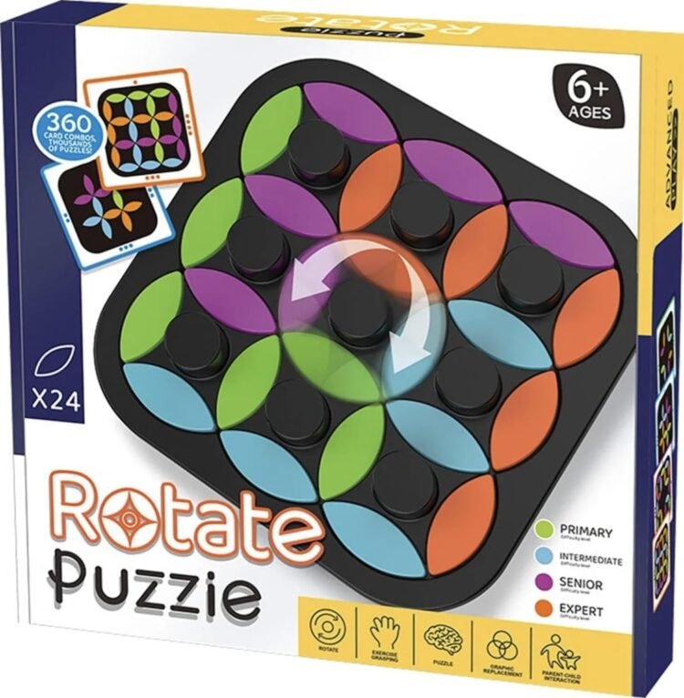 Juego De Mesa Puzzle Rotativo