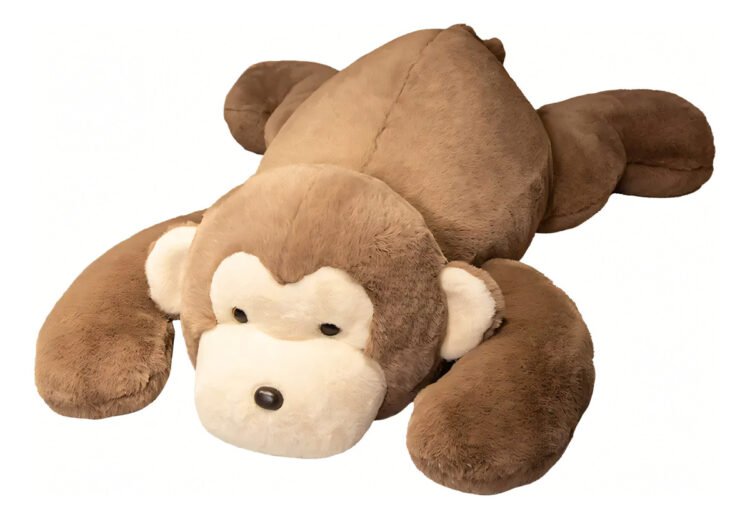 Peluche Mono acostado 70cm
