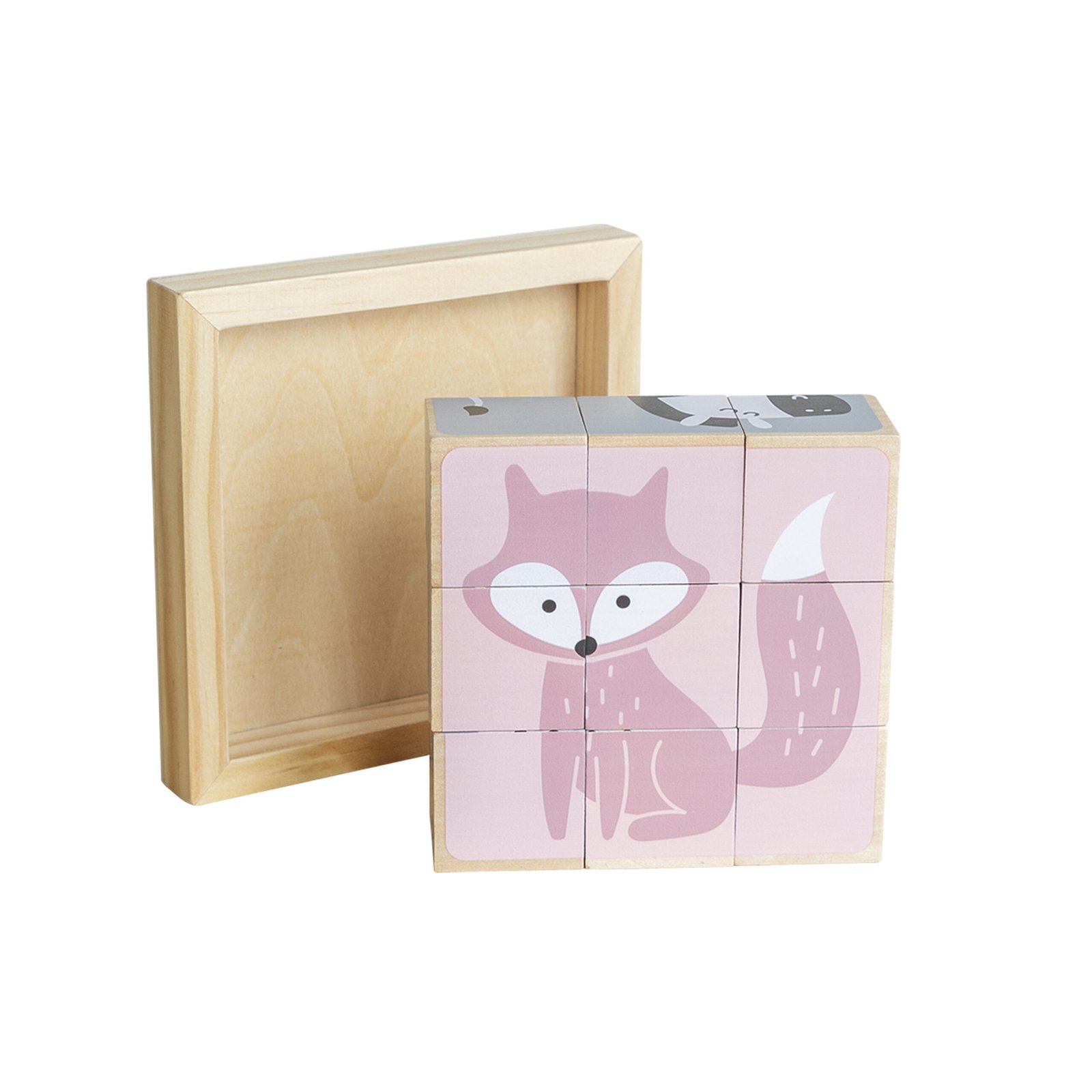 Puzzle bloques cubos Polar B 9 unidades - Imagen 6