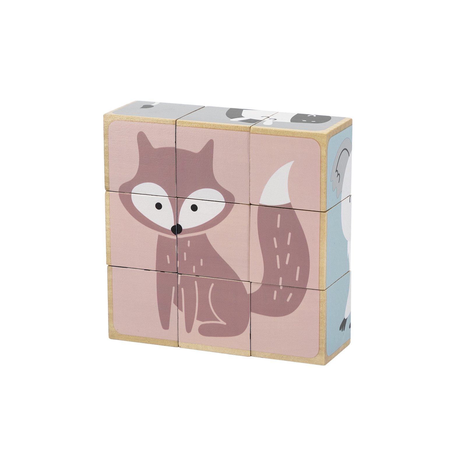 Puzzle bloques cubos Polar B 9 unidades - Imagen 2