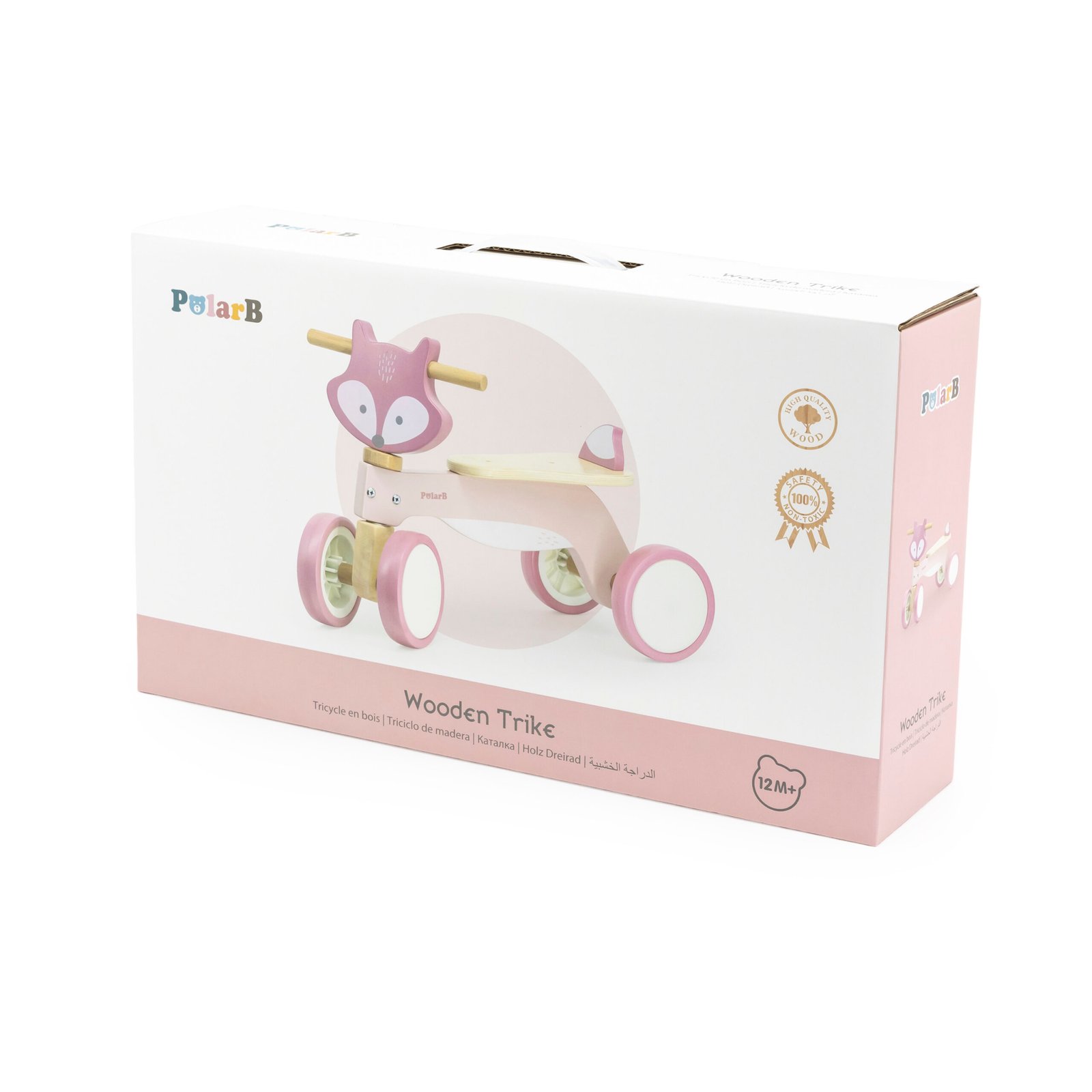 Triciclo Buggy PolarB Zorrito Rosa - Imagen 2