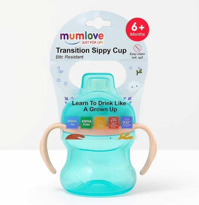 Vaso boquilla de silicona Mumlove 6meses en adelante