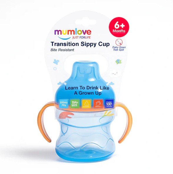 Vaso boquilla de silicona Mumlove 6meses en adelante - Imagen 3
