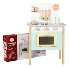 Cocina de madera con accesorios - Imagen 4