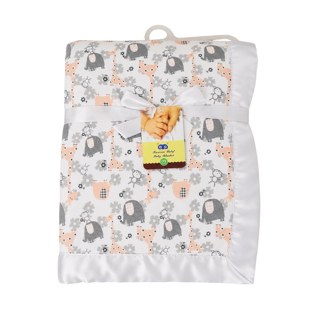Manta de plush y corderito 75 x 100 cm - Imagen 2