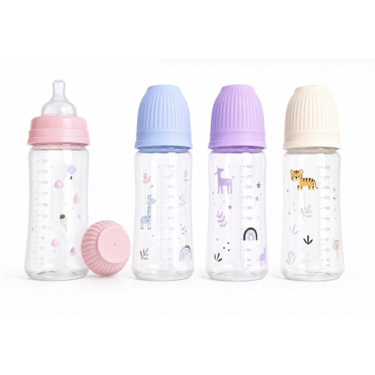 Mamadera boca ancha Mumlove 250 ml.